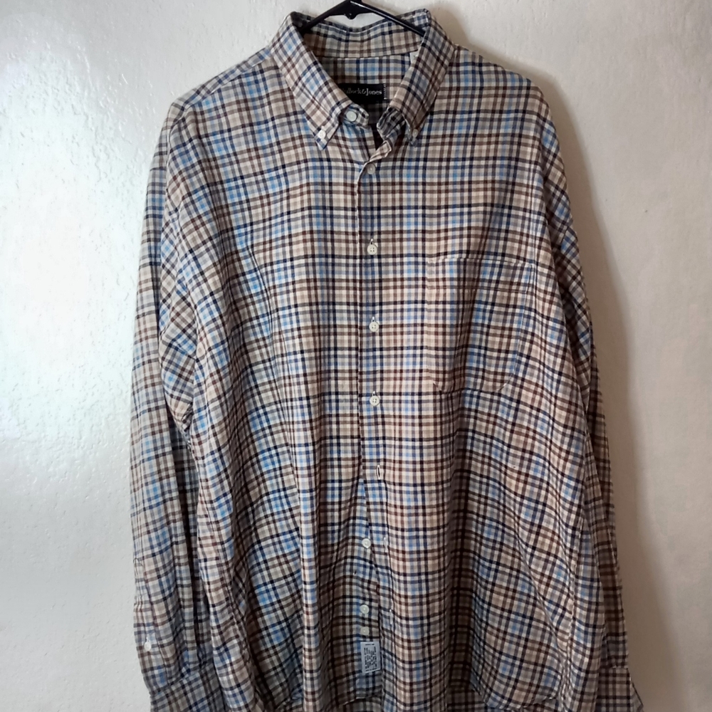 Bullock & Jones Flannet Plaid Shirt